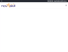 Tablet Screenshot of novaskill.com.au